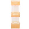 Acrylic Bathroom Storage Rack 3 Tiers Bathroom Counter Organizer Countertop
