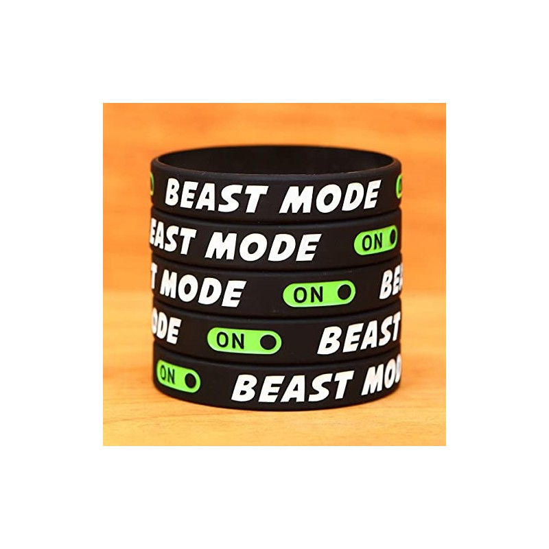 SayitBands Fifty Beast Mode Bracelets