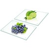 5''x7'' Small Tempered Glass Cutting Board for Kitchen Counter, HQAUT