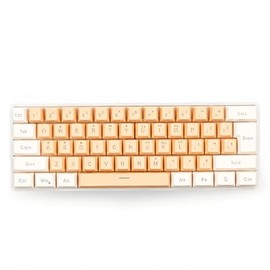 ASHATA Teclado para Juegos con Cable 60, Mini Teclado para Juegos RGB, Técnica Mecánica Imitada, Teclado Compacto de 61 Teclas para Mecanógrafo...    