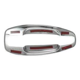CTW Chrome Exterior Door Handle Cover Kenworth T680/T880 13-24, W990 19-24 Passenger