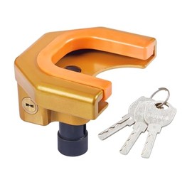 RING Trailer & Caravan Coupling Lock Complete With 3 Keys - Suitable for Trailers, Horseboxes & Caravans