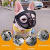 BARKLESS Short Snout Dog Muzzle, Breathable Mesh Flat Faced Muzzle