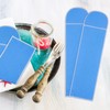 Weewooday Silver Storage Bags Anti Tarnish Silverware Sleeves Blue Flatware