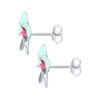 Elli Women's Stud Earring Enamel 925 Sterling Silver 0 0308982613
