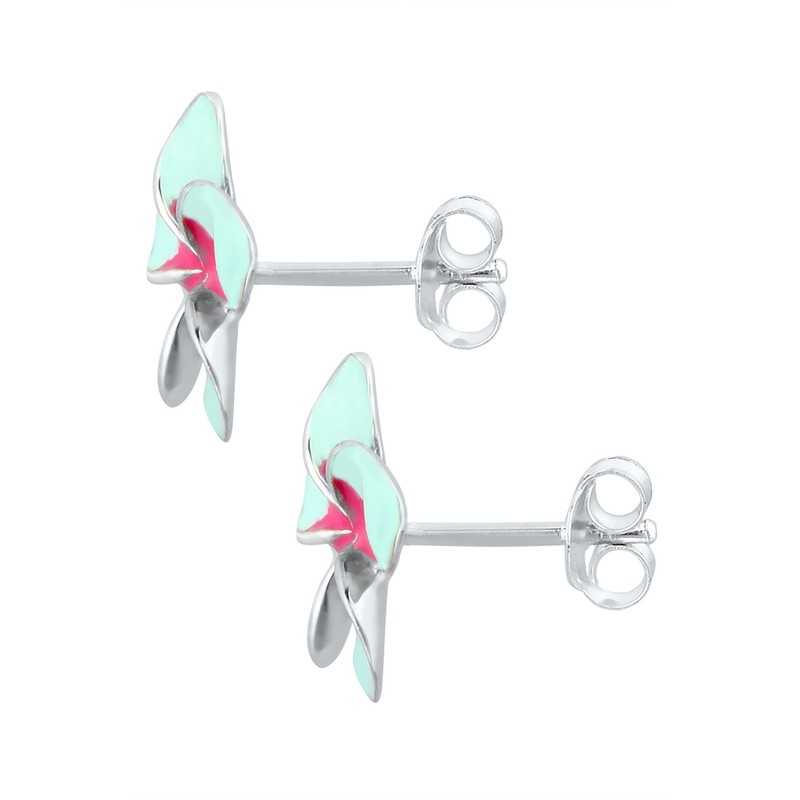 Elli Women's Stud Earring Enamel 925 Sterling Silver 0 0308982613