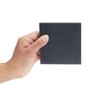 Juvale Square Black Slate Coasters Set - Coffee Table Protection