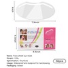 Pack of 50 Clear Face Visors for Microblading, Permanent Makeup,