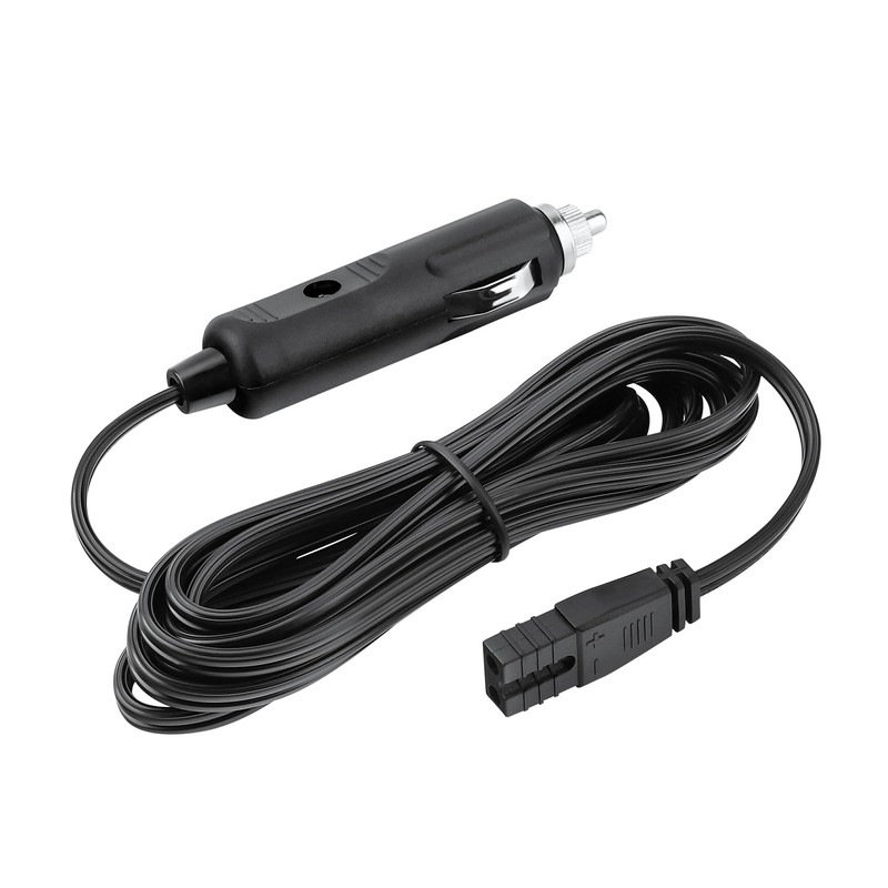 CJP-Geek Black 12V Lead Cable Plug Wire 2Pin Charger Compatible