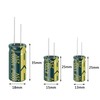 PENGLIN 5pcs Electrolytic Capacitors Aluminum Electrolytic Capacitors 25V 3300UF 105℃