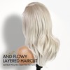 13X6 Lace Front Layered Wavy Wig (Blonde T127)