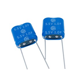 PENGLIN 2pcs Super Farad Capacitors 5.5V 1F 8.5x17x17mm Electric Double Layer Capacitor Capacitor High Capacity Capacitor Capacitor High Capacity Capacitor