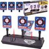 Electronic Targets Toys Set of 4 Electronic Guns Shooting Targets