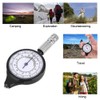 Hiking Walking Camping On Tour Map Measurer, Distance Calculator Reading