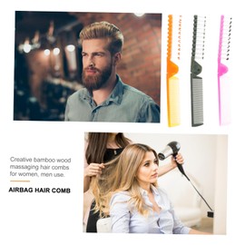 Baluue 20pcs Portable Folding Combs for Men and Women Travel-friendly Hairdressing Combs Lightweight Outdoor Camping Accessories for Quick Styling and Scalp Massaging Random Style