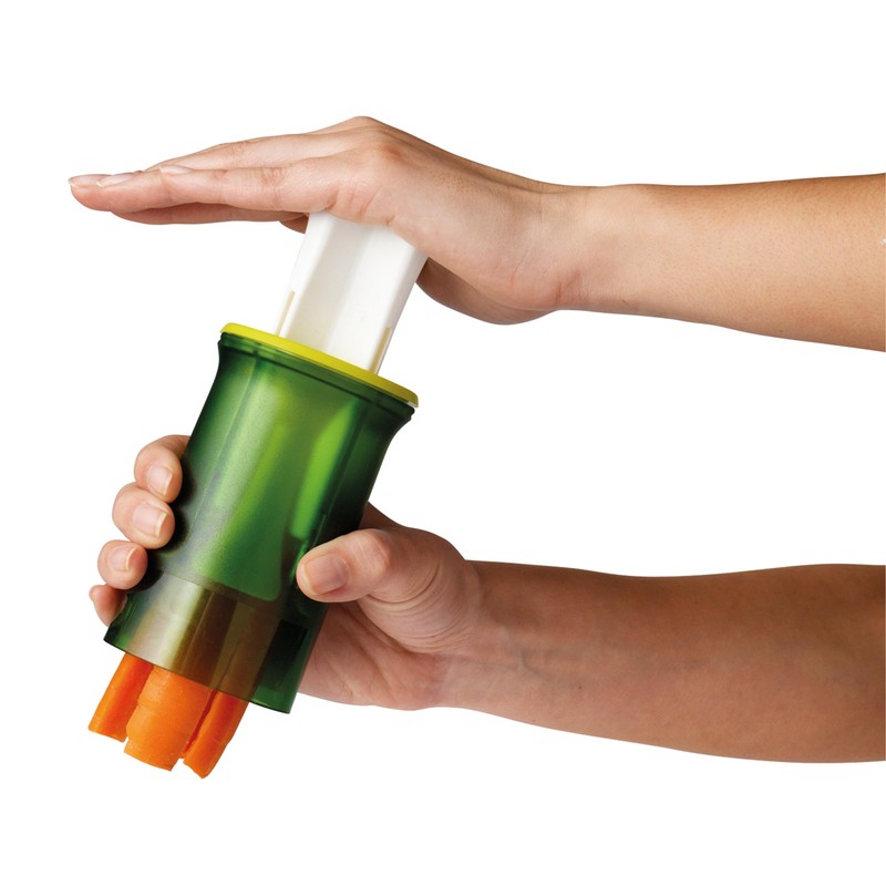 Chef'n 102-785-062 QuickStick Fruit and Vegetable Slicer for Pickling Jars,