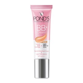 POND-S BB+ Cream, Natural Light Coverage, 18g, Pack of 2 (Natural Shade)