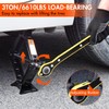 Scissor Car Jack 3 Ton (6610 lbs) Tire Changing Kit