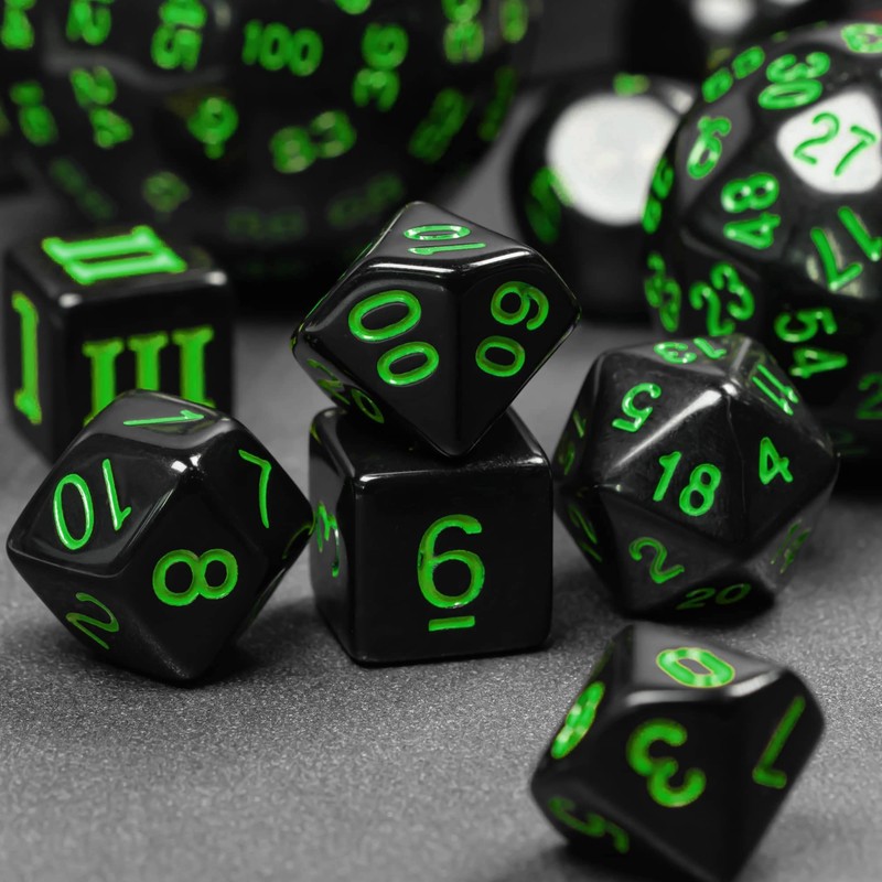 World of Dice - All-in-One Set - 15 Assorted Polyhedral