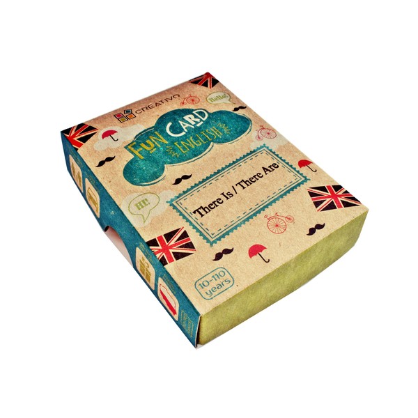 Fun Card English THERE IS/THERE ARE (grammar and vocabulary flashcards