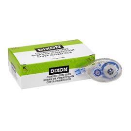 Dixon Correction Tape, Swivel Head, Pack of 10