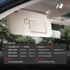 A-Premium Left Driver Side Sun Visor with Mirror - Compatible