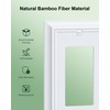 4-Pack Decorator Wall Plate Cover, Pure White Decorative Switch Plates