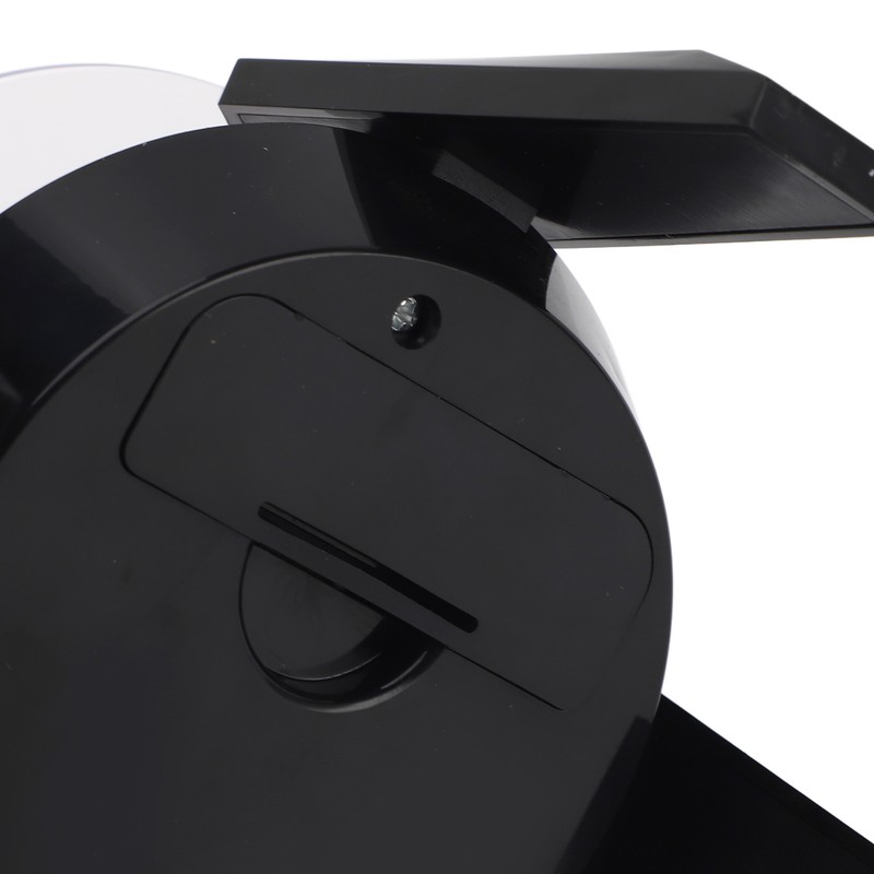 LED Jewelry Display Turntable Solar Powered Rotating Stand Blue Led