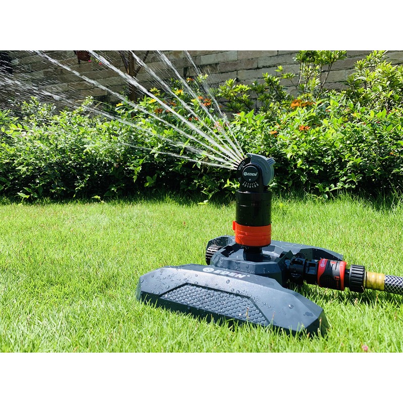 Eden 94124 Multi Pattern Turbo Gear Drive Sprinkler Plus Misting