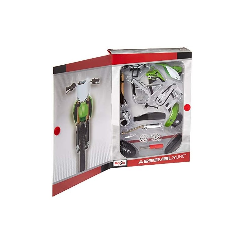 Maisto 1: 12 Al Kawasaki KX 450F (los colores pueden