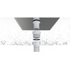 EASYDRAIN Double Kitchen Sink P-Trap | Expandable & Flexible 1-½"