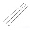 Honbay 3pcs Stainless Steel Long Handle Micro Lab Scoop Reagent