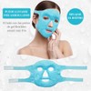 Mascarilla de Gel Facial, Mascara de Hielo para Cara Reutilizable