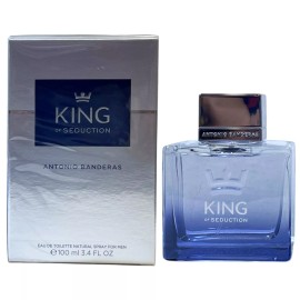 Antonio Banderas King of Seduction Cologne by Antonio Banderas 3.4 oz EDT for Men New in Box