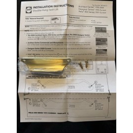 Pella Double Hung Sash Lift - Gold - Metal