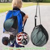 GIEEU 2 Pcs Single Ball Mesh Bag,Ball Storage Net Bag