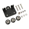 3D Extruder Back Support Plate with Pulley Extruding Backplate for