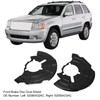 Brake Rotor Dirt Shield, 52090432AC DamageResistant Front Brake Disc Dust