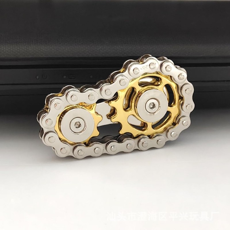 GETON 歯車 ギア フィジェット チェーン トイ ストレス解消 ADHD 自閉症 暇つぶし