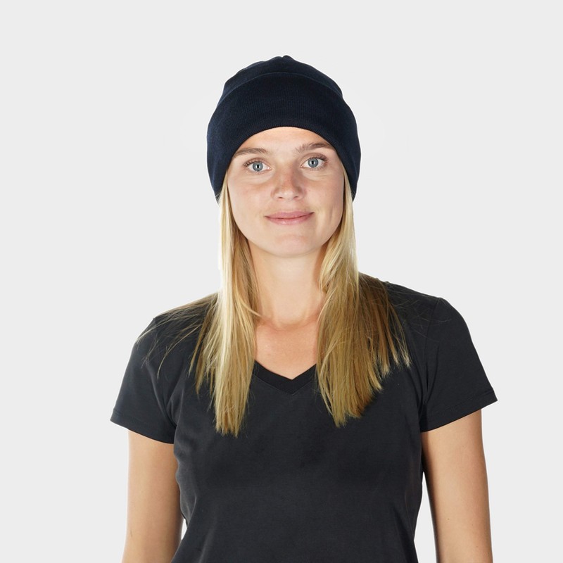 Hanseheld Knitted Beanie 100% New Wool Merino Fine Knit Hat