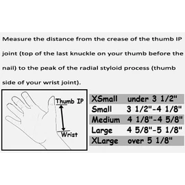 Med Spec Tee Pee Thumb Protector, Black - Medium