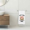 Sviojuce Just a Girl Who Loves Pigs Kitchen Towels Decorative
