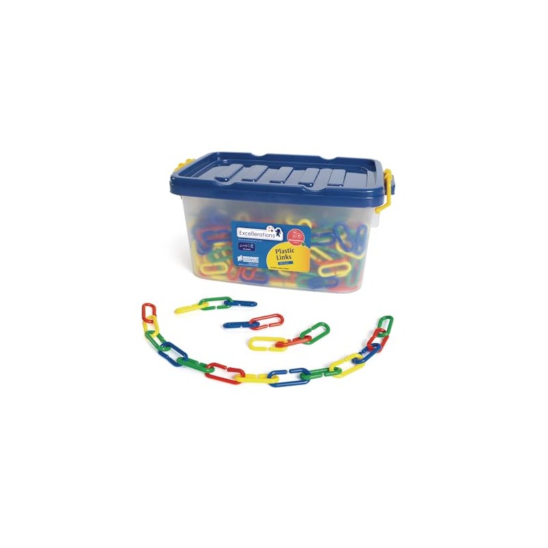 Excellerations Plastic Links 500 Pieces Interactive Toy for Kids