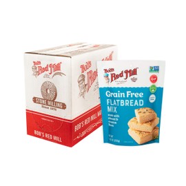 Bob's Red Mill Grain Free Flatbread Mix, 7.05oz (Pack of 5) - Non GMO, Grain Free, Paleo Friendly, Kosher