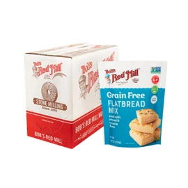 Bob's Red Mill Grain Free Flatbread Mix, 7.05oz (Pack of 5) - Non GMO, Grain Free, Paleo Friendly, Kosher