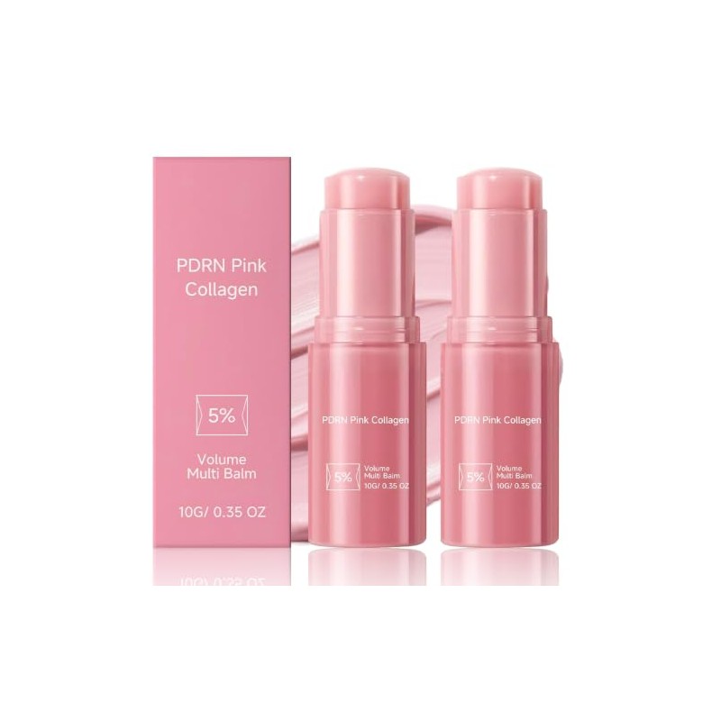 RICZDN - 2PCS PDRN Pink Collagen Volume Multi Balm Stick,