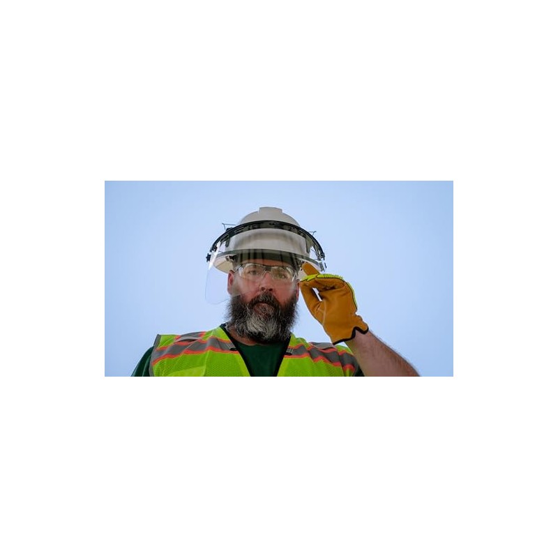 Pyramex Black Full Brim Hard Hat Adapter