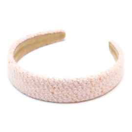 QinGoo Wide Yarn Headband, Hair Accessory, Painless, Cute, Stylish, Women's, Korea, 1 Piece (Pink)