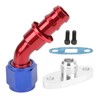 AN10 Turbo Oil Return Drain Flange 45 Degree Replacement for