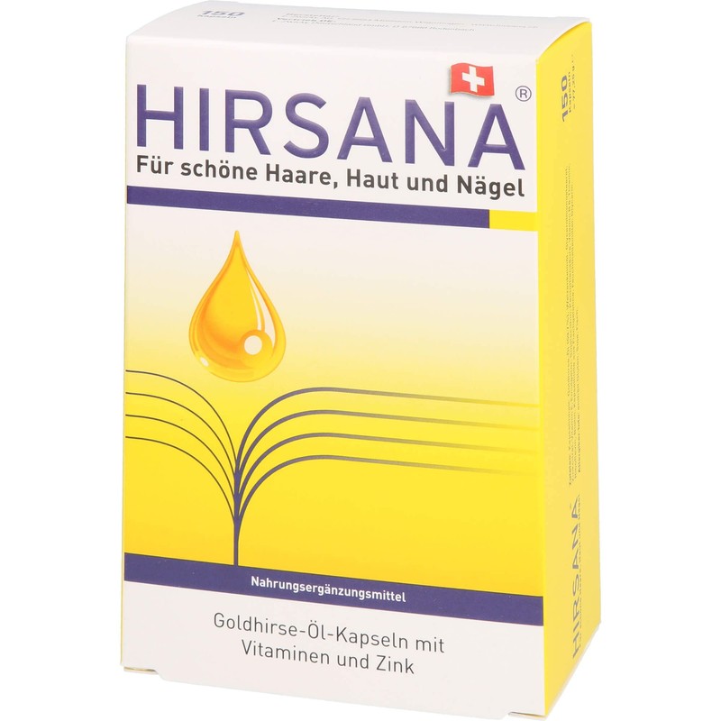 Hirsana Gold Millet Oil Capsules Pack of 150